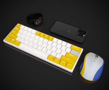 Modern Keyboard And Mouse-ID:488510167