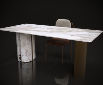 Modern Dining Table And Chairs-ID:586850885