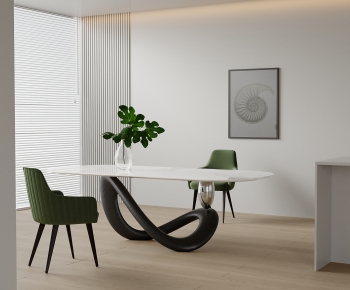 Modern Dining Table And Chairs-ID:585283047