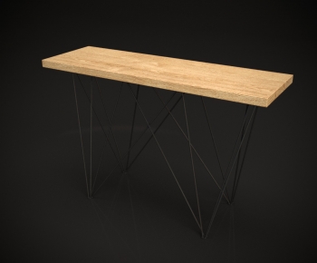 Industrial Style Dining Table-ID:728157042