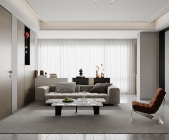 Modern A Living Room-ID:655635121