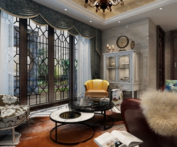 European Style A Living Room-ID:408457046
