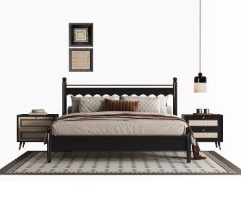 Modern Double Bed-ID:831301934