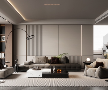 Modern A Living Room-ID:750160292