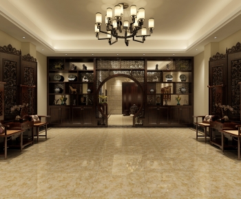 Chinese Style Hallway-ID:790555001