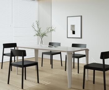 Modern Dining Table And Chairs-ID:988260985