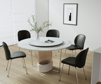 Modern Dining Table And Chairs-ID:744904047
