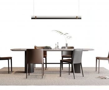 Modern Dining Table And Chairs-ID:993729112