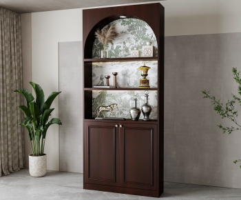 American Style Decorative Cabinet-ID:493966103