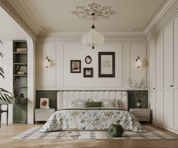 French Style Bedroom-ID:874361044