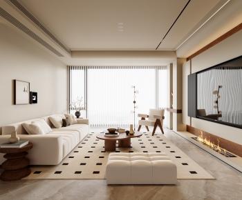 Modern A Living Room-ID:584033017
