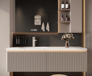 Modern Bathroom Cabinet-ID:627079016