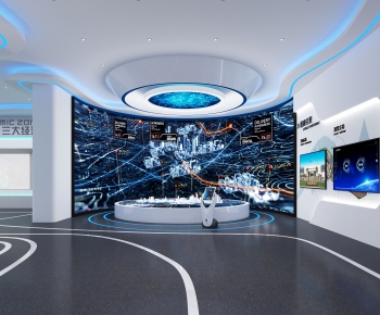 Modern Exhibition Hall-ID:325201033