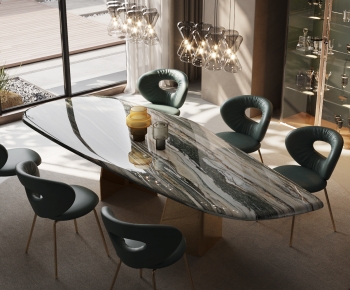 Modern Dining Table And Chairs-ID:140331034