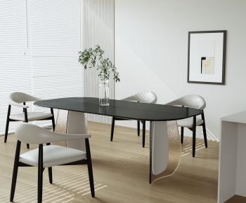 Modern Dining Table And Chairs-ID:816437969