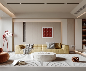 Modern A Living Room-ID:780680241