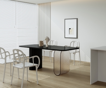 Modern Dining Table And Chairs-ID:237284906
