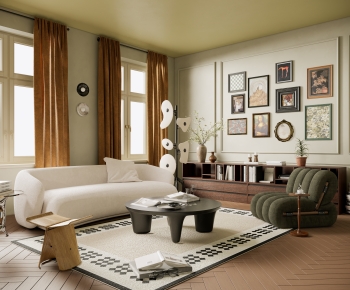 American Style A Living Room-ID:965418103