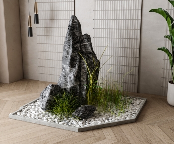 New Chinese Style Rockery Waterscape-ID:920655011