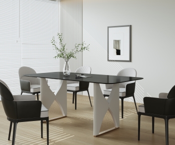 Modern Dining Table And Chairs-ID:340521106