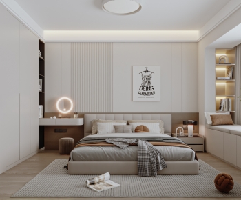 Modern Bedroom-ID:372813943