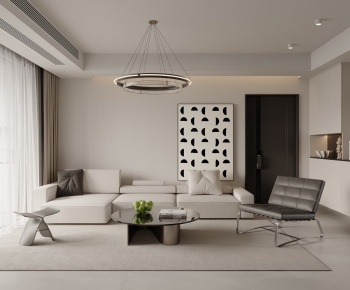 Modern A Living Room-ID:286072974