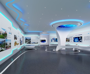 Modern Exhibition Hall-ID:973460737