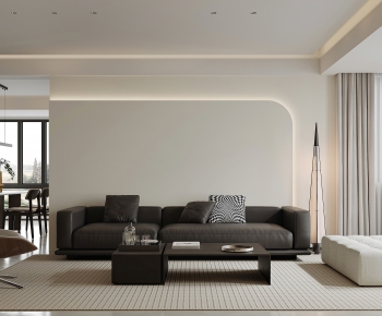 Modern A Living Room-ID:984586003