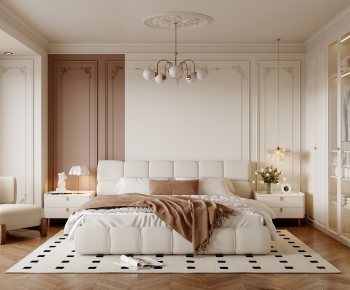 French Style Bedroom-ID:214200033