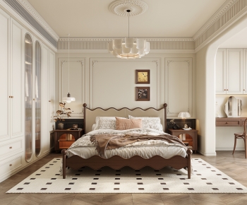 French Style Bedroom-ID:417579896