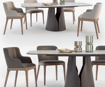 Modern Dining Table And Chairs-ID:883282906