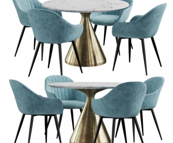 Modern Dining Table And Chairs-ID:635212902