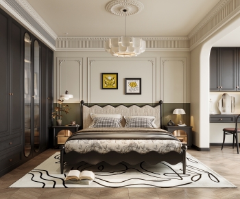 French Style Bedroom-ID:401304017