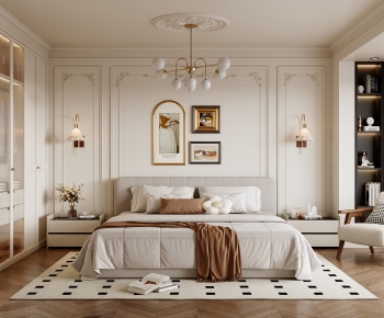 French Style Bedroom-ID:883882059