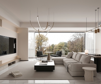 Modern A Living Room-ID:402987963