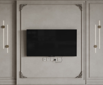 French Style TV Wall-ID:141411073