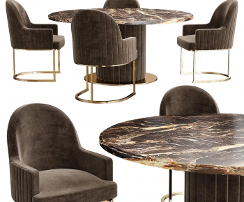 Modern Dining Table And Chairs-ID:335511922