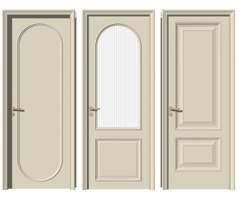 French Style Single Door-ID:106784115