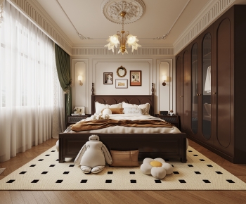 French Style Bedroom-ID:340945969