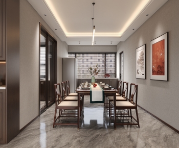 New Chinese Style Dining Room-ID:154401067