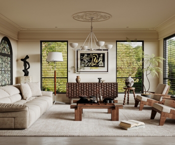 French Style A Living Room-ID:552490003