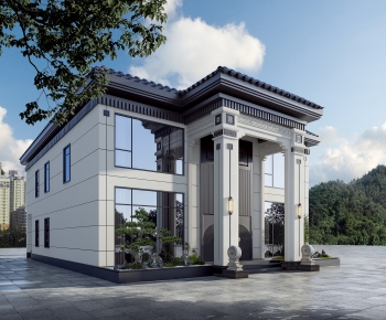 New Chinese Style Detached Villa-ID:832689058