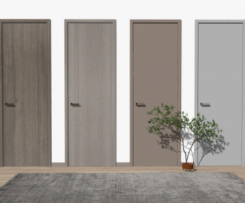 Modern Single Door-ID:429722073