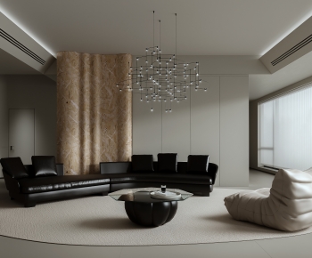 Modern A Living Room-ID:208429106