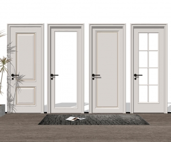 Simple European Style Single Door-ID:117753985