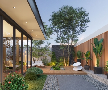 Modern Courtyard/landscape-ID:355463033