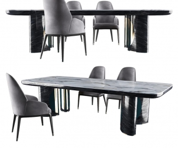 Modern Dining Table And Chairs-ID:558384904