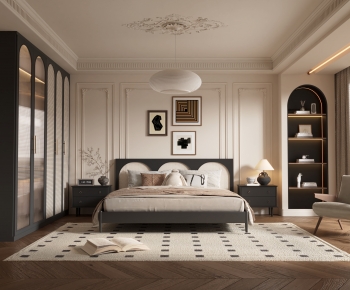French Style Bedroom-ID:243547928