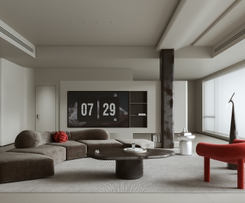 Modern A Living Room-ID:284030488