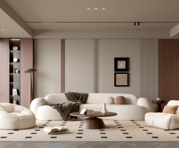 Modern A Living Room-ID:592367898